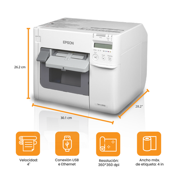 Impresora de etiquetas EPSON COLORWORKS C3500