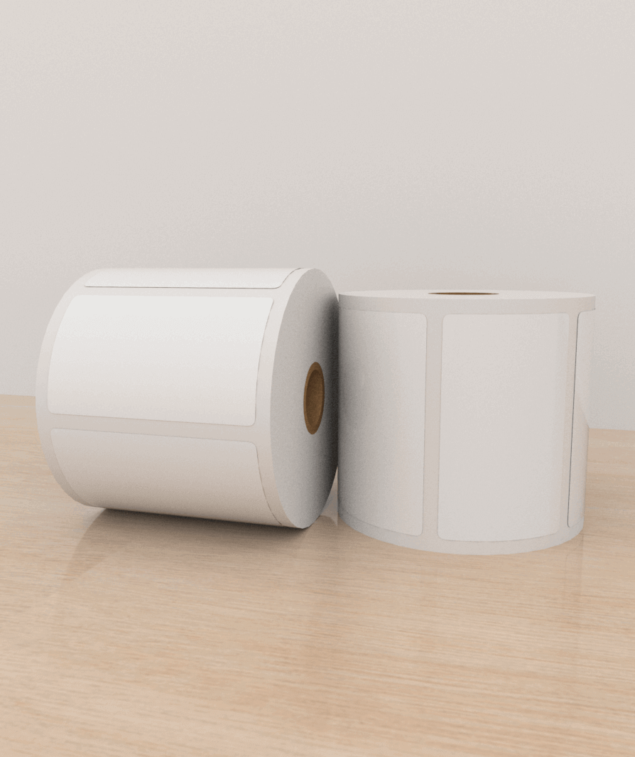 Etiquetas Papel 10×6 cm, 1 columna, core 1, 1,000 etiquetas