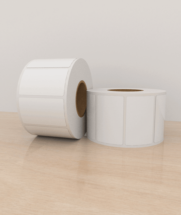 Etiquetas Papel 3×3,8 cm, 3 columna, core 1, 4,000 etiquetas