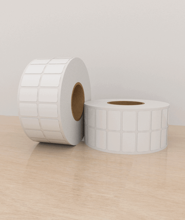 Etiquetas Papel 3,8×2,5 cm, 2 columna, core 3, 10,000 etiquetas