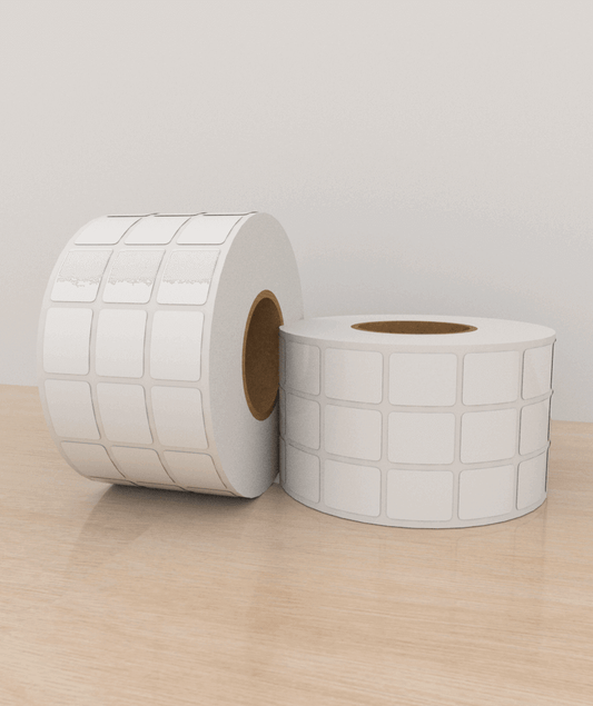 Etiquetas Papel 3×3,8 cm, 3 columna, core 3, 10,000 etiquetas